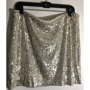 IDYLLWIND Miranda Lambert Women's Metall Sequin Skirt Cowgirl Country Western XL